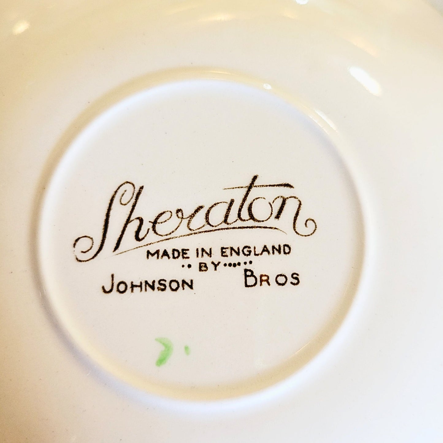 Johnson Bros - SHERATON - Made in England Floral Tea Cup and Saucer