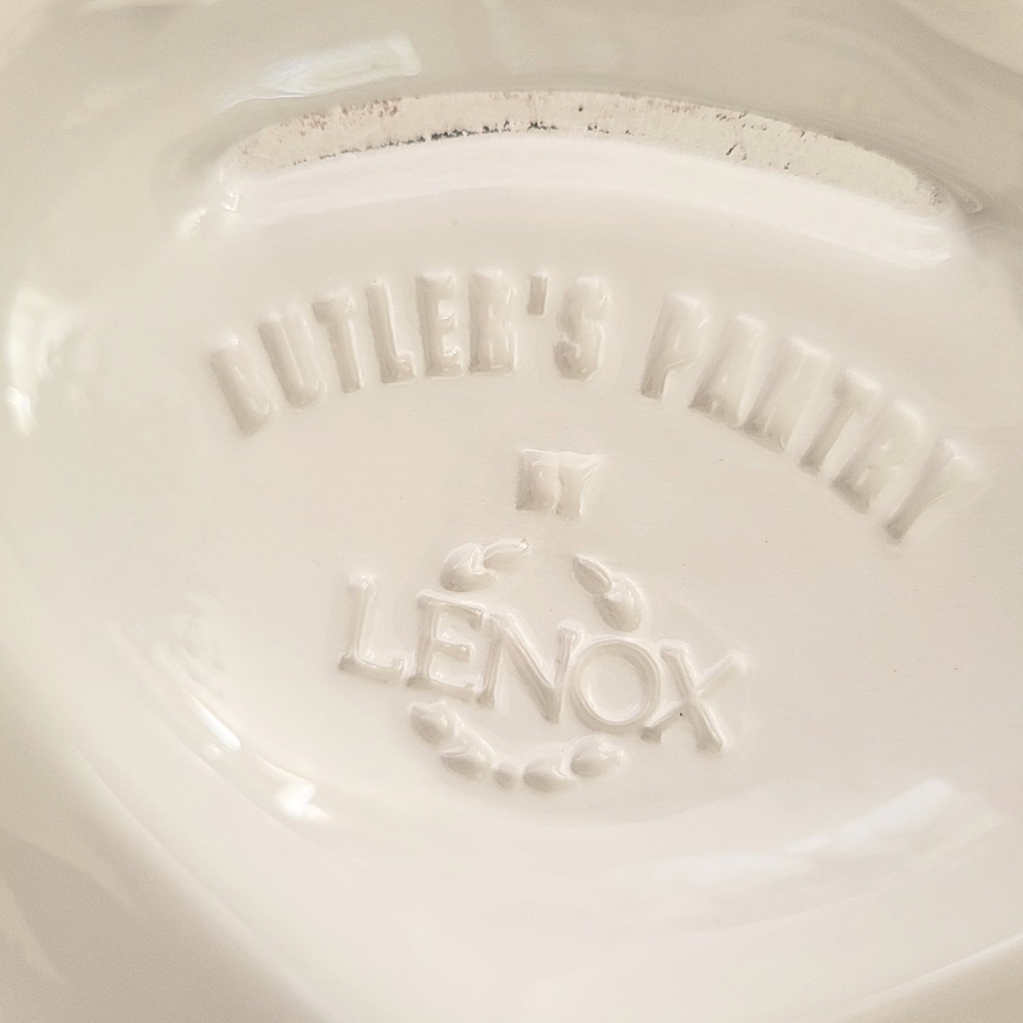Vintage Butlers Pantry 4-Part Serving Tray/Platter - Seashell Design - Made in Italy by LENOX
