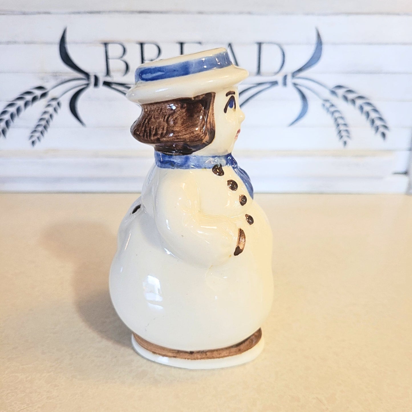 Vintage 1930s Shawnee Potter Dutch Boy Salt or Pepper Shaker - Very Old