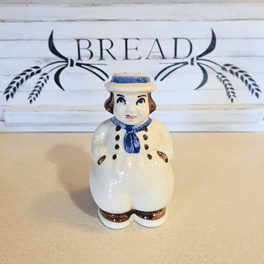 Vintage 1930s Shawnee Potter Dutch Boy Salt or Pepper Shaker - Very Old