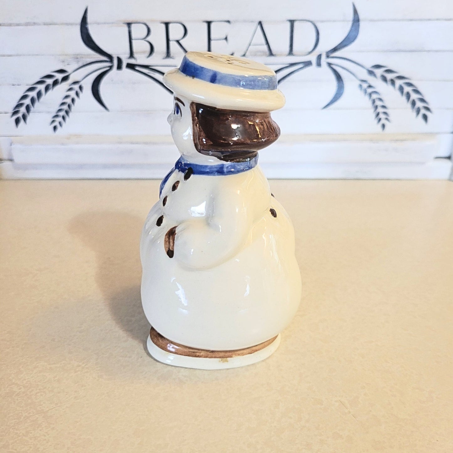 Vintage 1930s Shawnee Potter Dutch Boy Salt or Pepper Shaker - Very Old