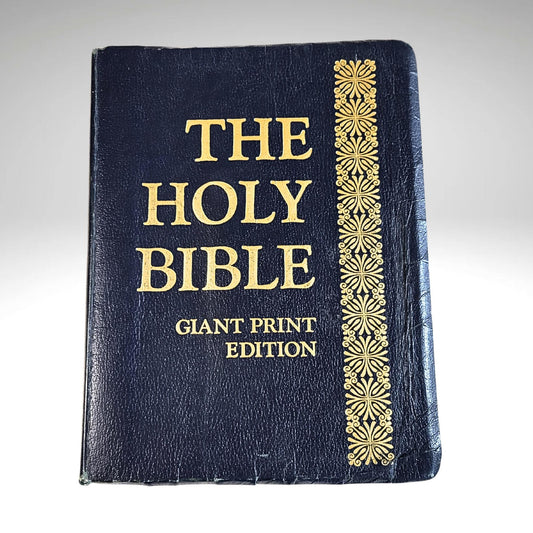 Vintage 1975 "The Holy Bible" Giant Print Edition