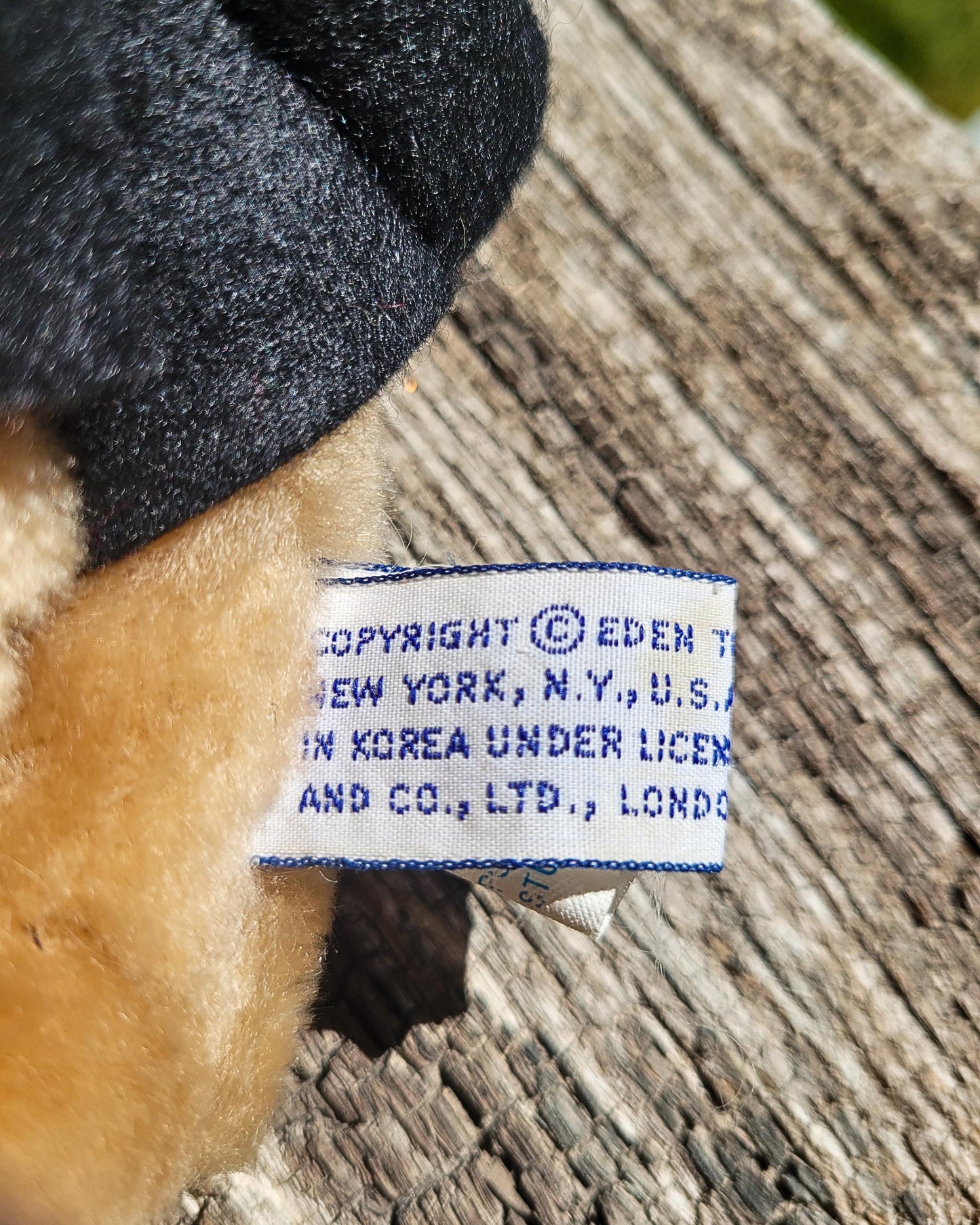 Vintage 1981 Eden Toys "Paddington Bear" Tuxedo - Darkest Peru